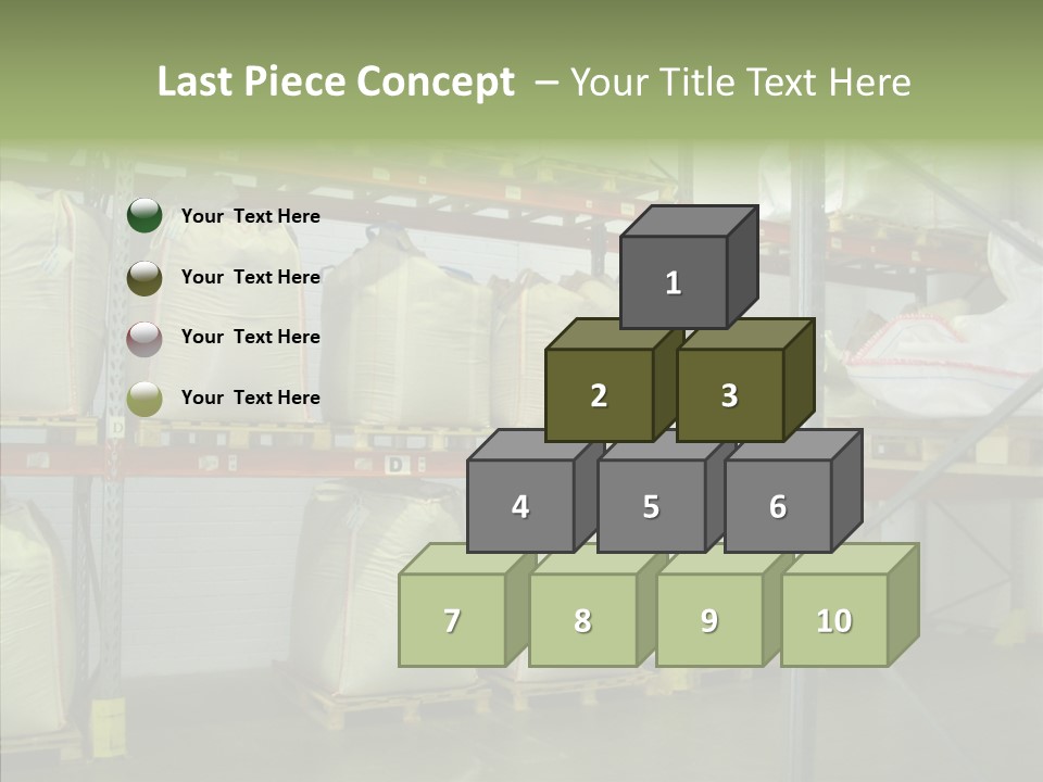 Work Shelves Production PowerPoint Template