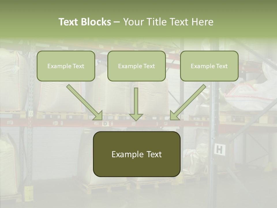 Work Shelves Production PowerPoint Template