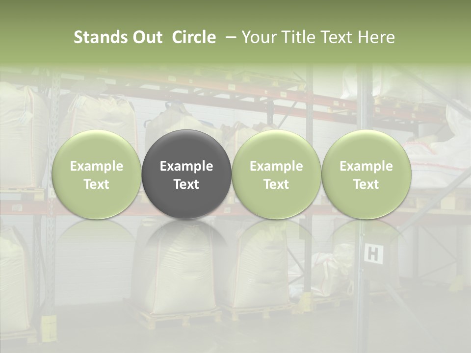 Work Shelves Production PowerPoint Template