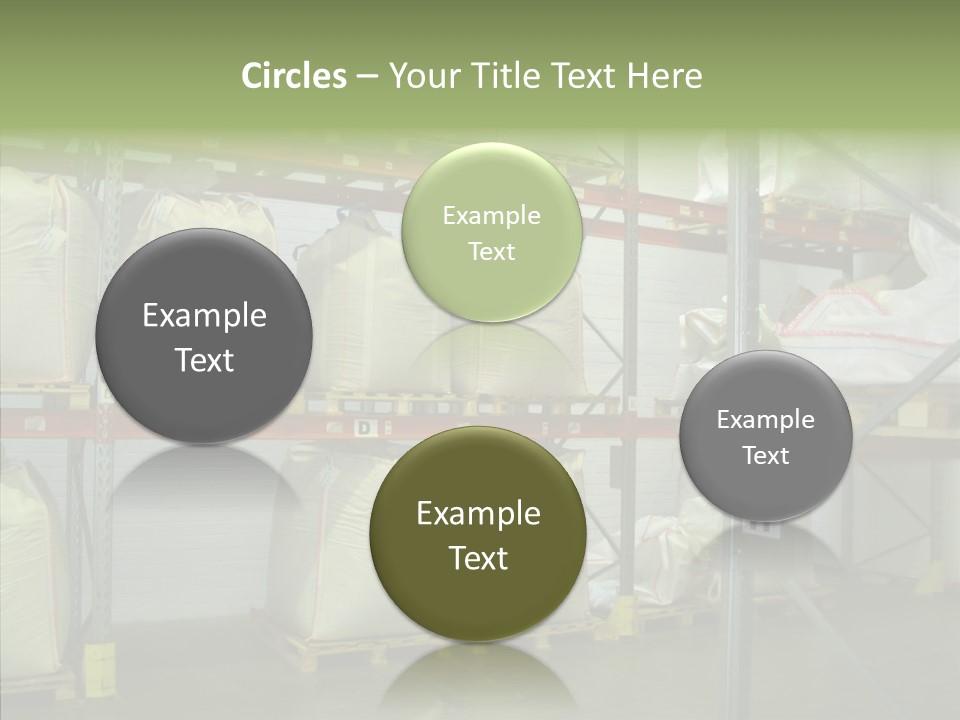 Work Shelves Production PowerPoint Template