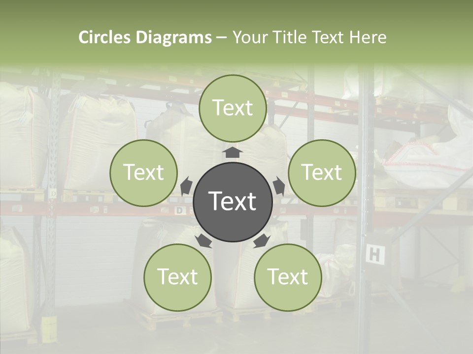 Work Shelves Production PowerPoint Template