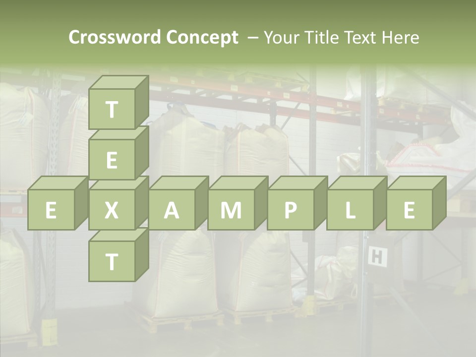 Work Shelves Production PowerPoint Template