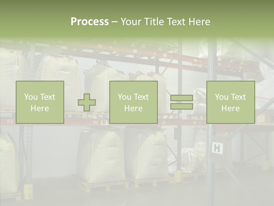 Work Shelves Production PowerPoint Template