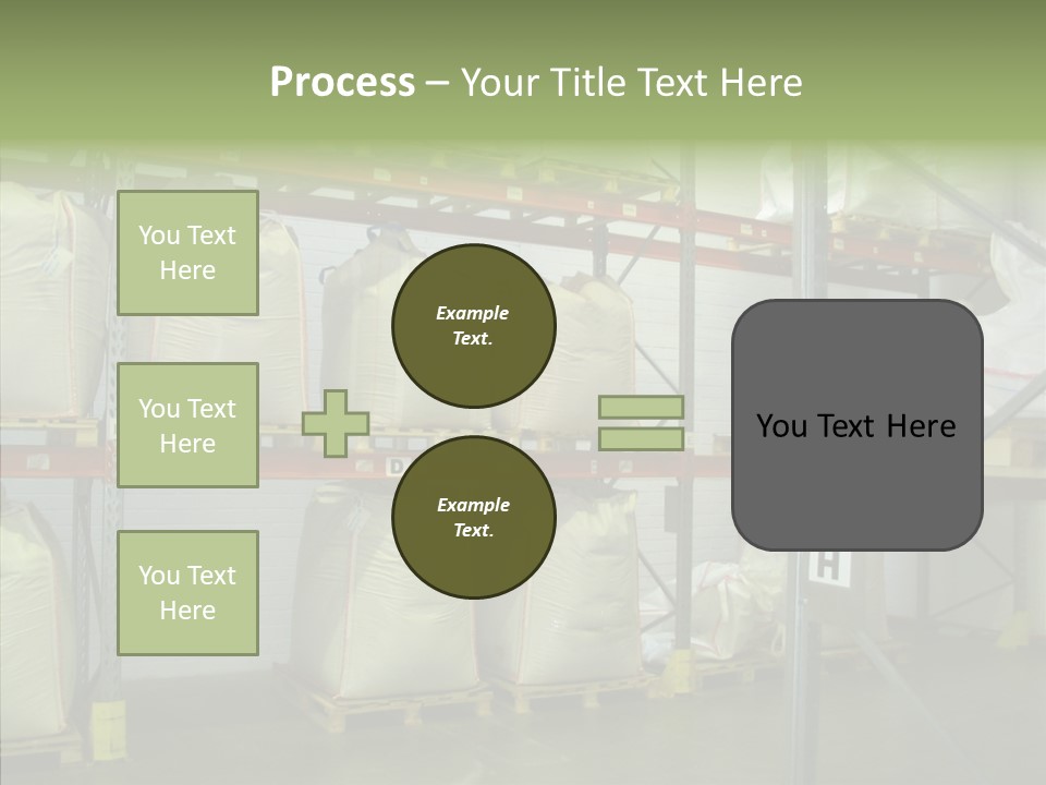 Work Shelves Production PowerPoint Template