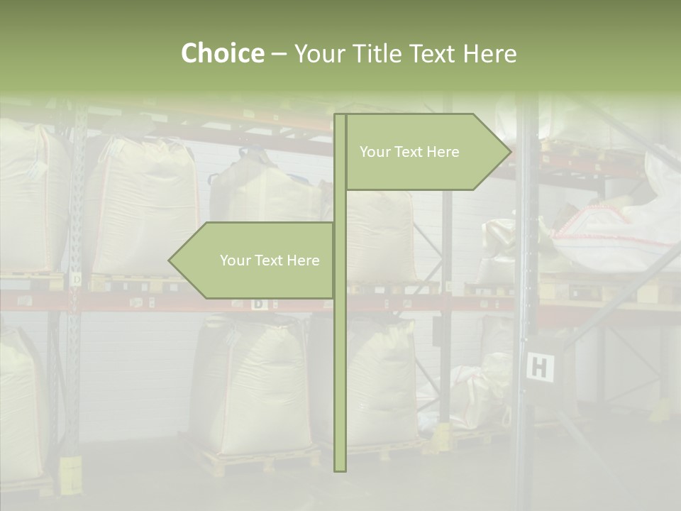 Work Shelves Production PowerPoint Template