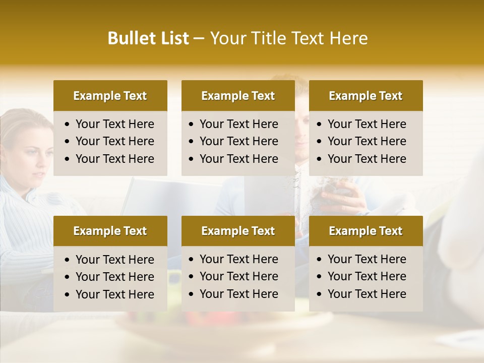 Table Bu Ine Di Cu Ion PowerPoint Template