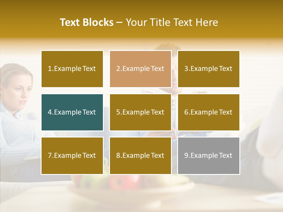 Table Bu Ine Di Cu Ion PowerPoint Template