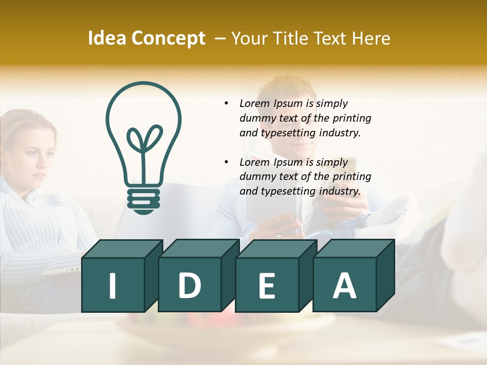 Table Bu Ine Di Cu Ion PowerPoint Template