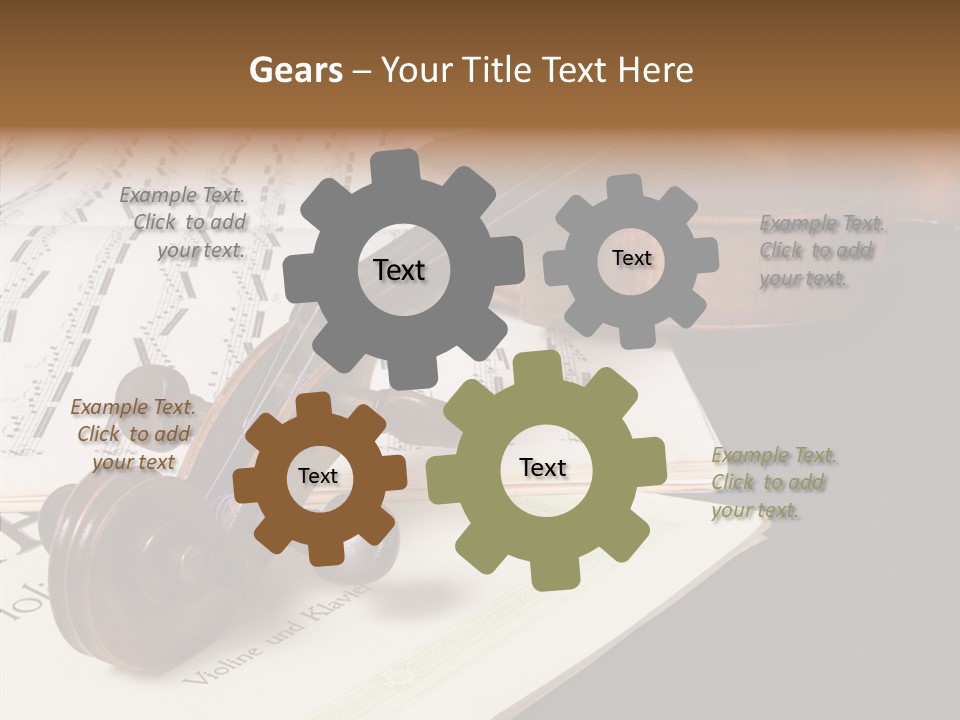 Instrument Old Vivaldi PowerPoint Template