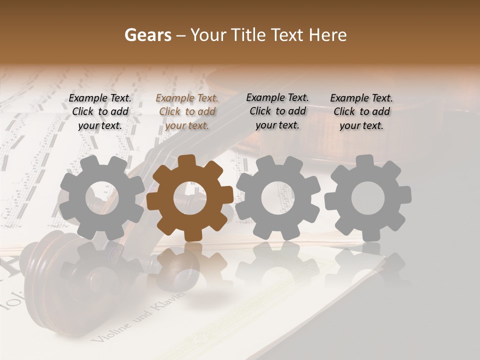 Instrument Old Vivaldi PowerPoint Template