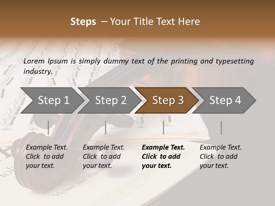 Instrument Old Vivaldi PowerPoint Template