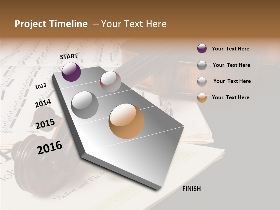 Instrument Old Vivaldi PowerPoint Template