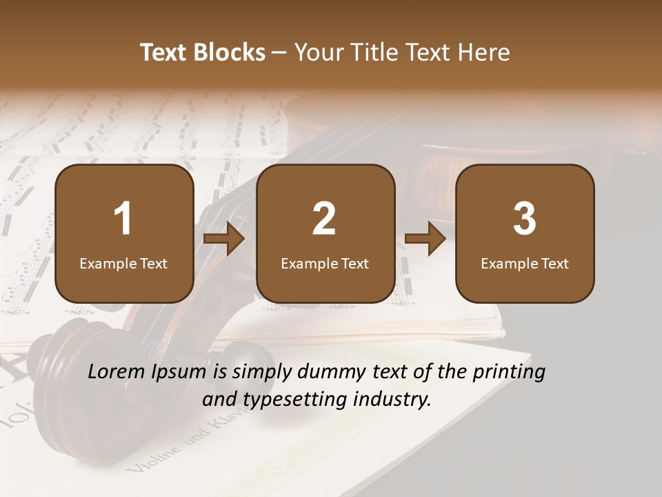 Instrument Old Vivaldi PowerPoint Template