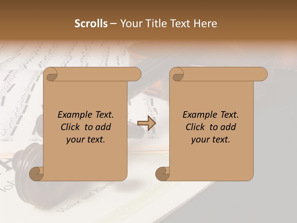 Instrument Old Vivaldi PowerPoint Template