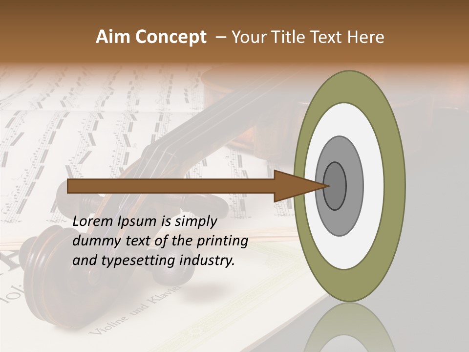 Instrument Old Vivaldi PowerPoint Template