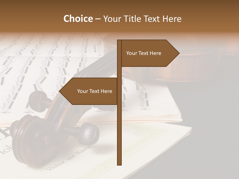 Instrument Old Vivaldi PowerPoint Template