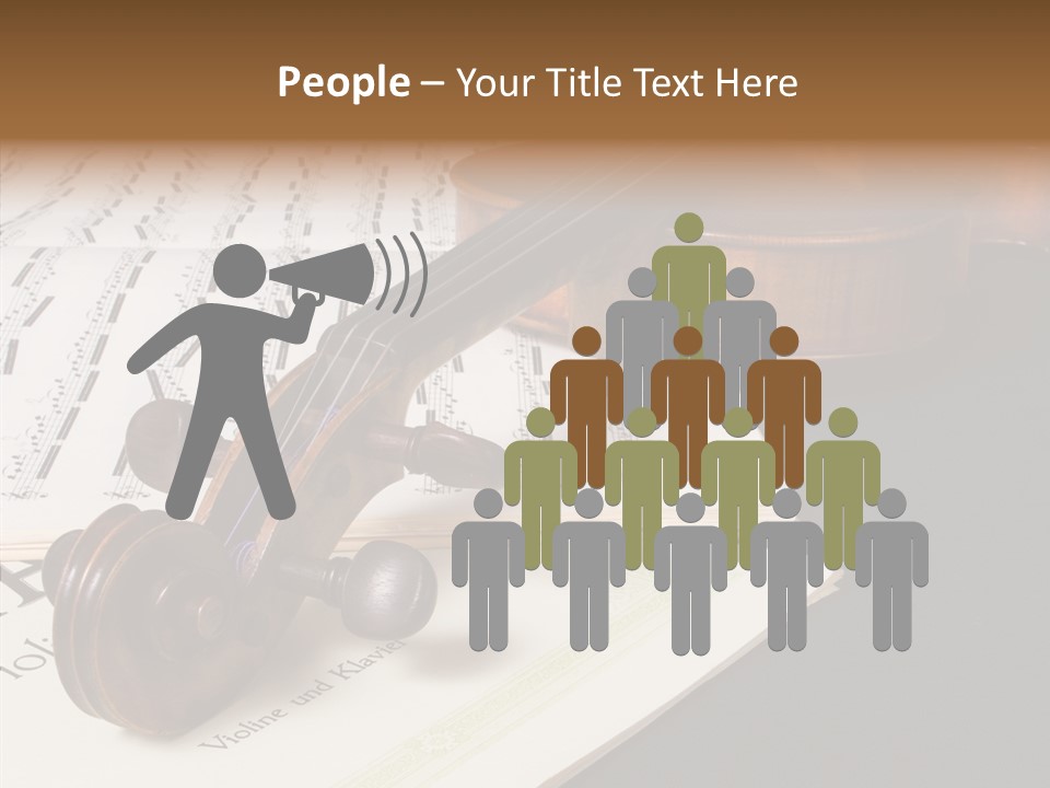 Instrument Old Vivaldi PowerPoint Template