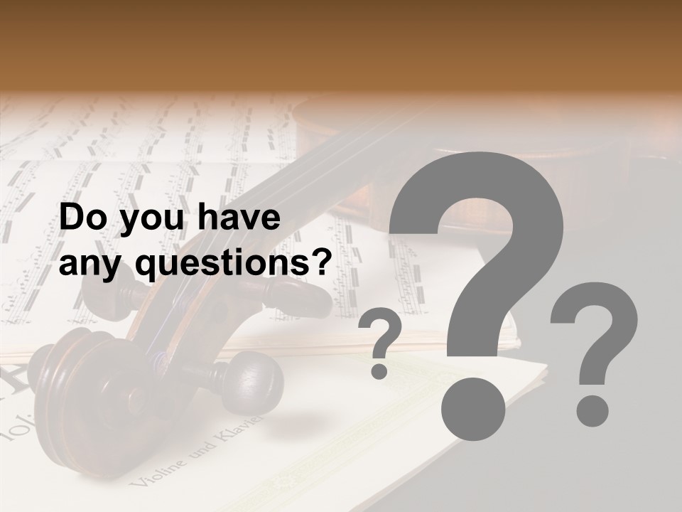 Instrument Old Vivaldi PowerPoint Template