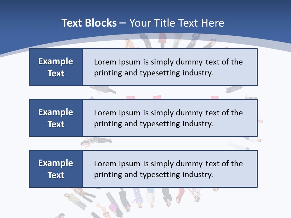 Woman Icon Color PowerPoint Template