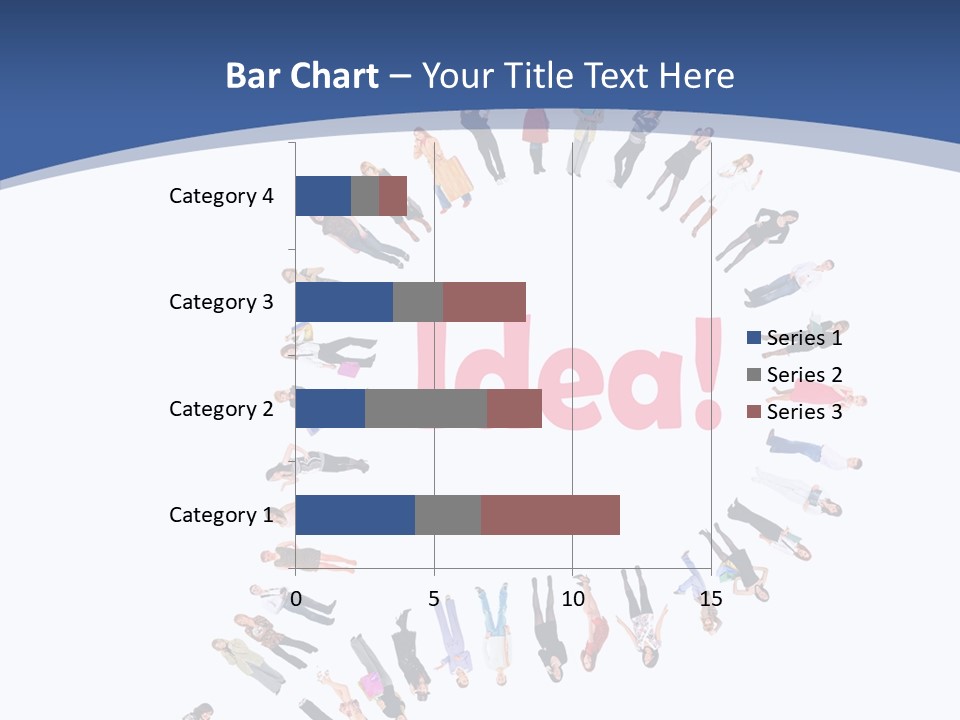 Woman Icon Color PowerPoint Template