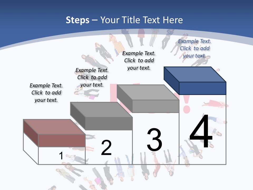 Woman Icon Color PowerPoint Template