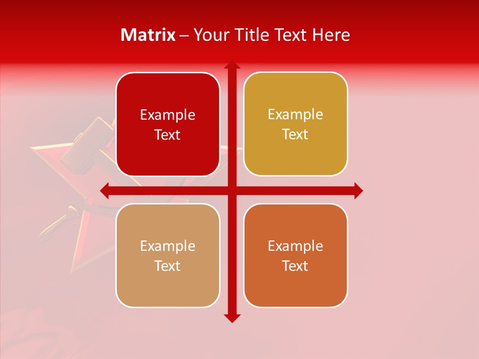 Spy Star Symbol PowerPoint Template