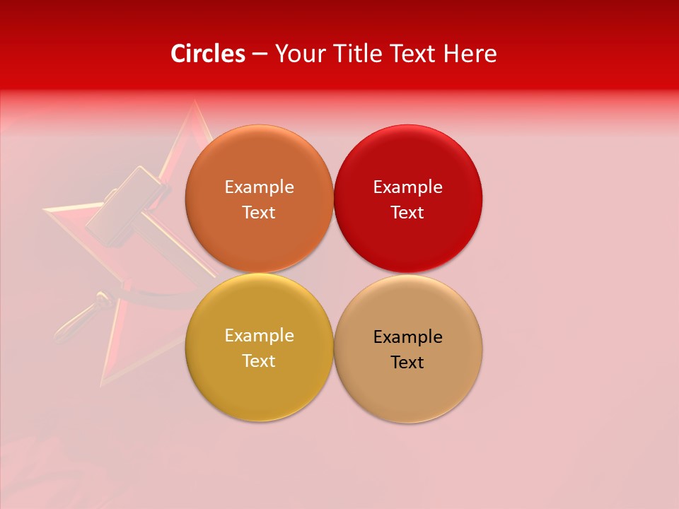 Spy Star Symbol PowerPoint Template