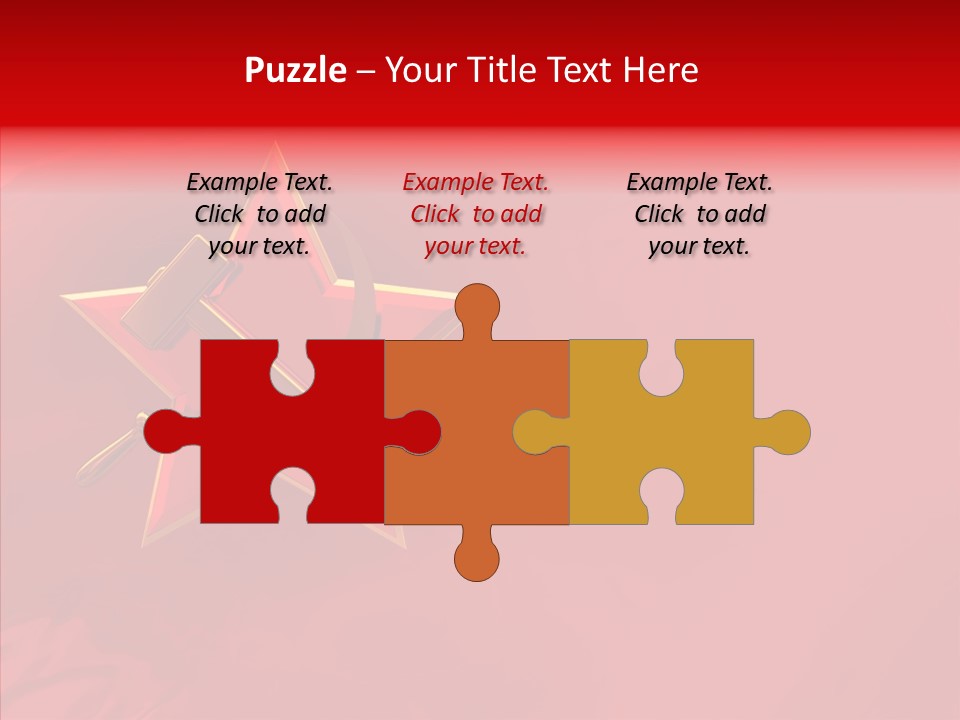 Spy Star Symbol PowerPoint Template