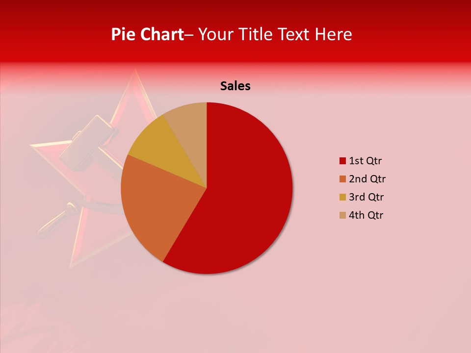 Spy Star Symbol PowerPoint Template