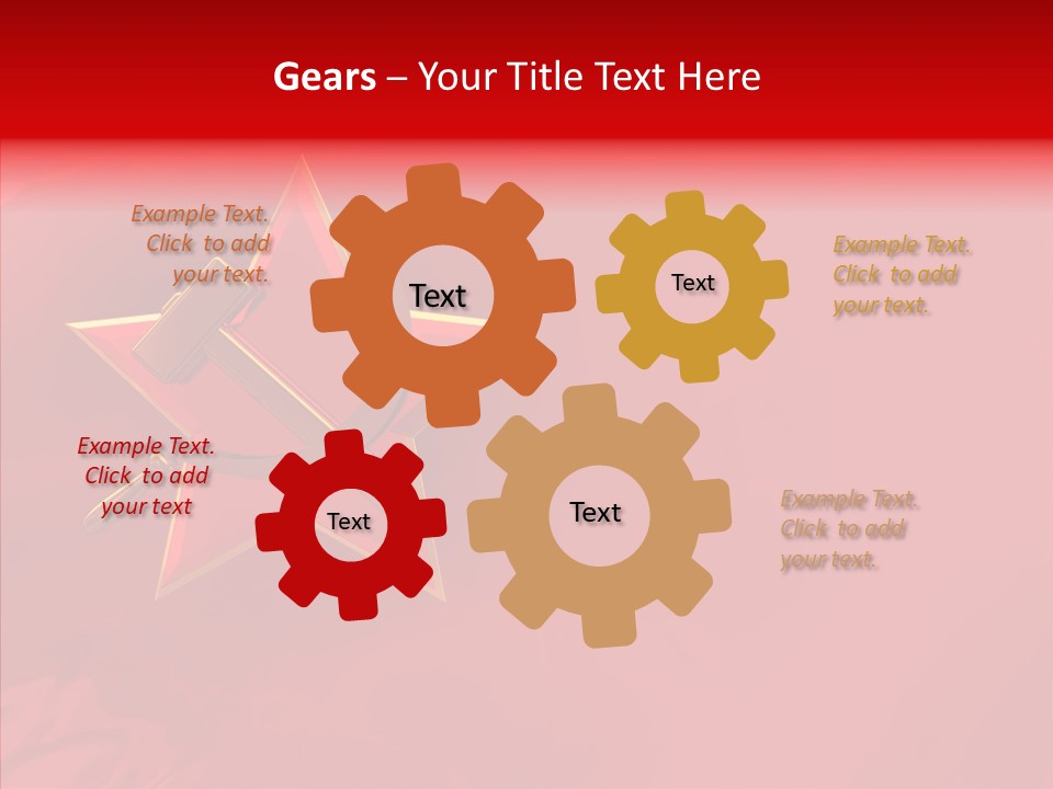 Spy Star Symbol PowerPoint Template