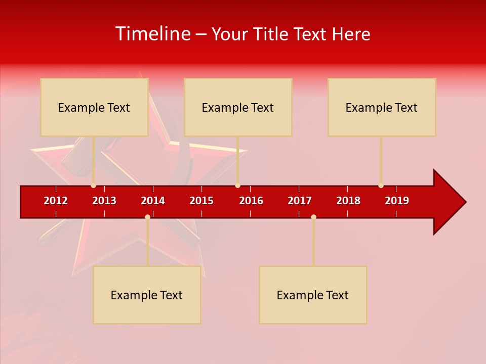 Spy Star Symbol PowerPoint Template
