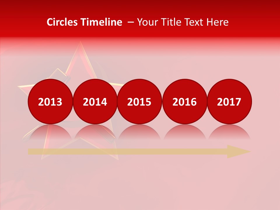 Spy Star Symbol PowerPoint Template