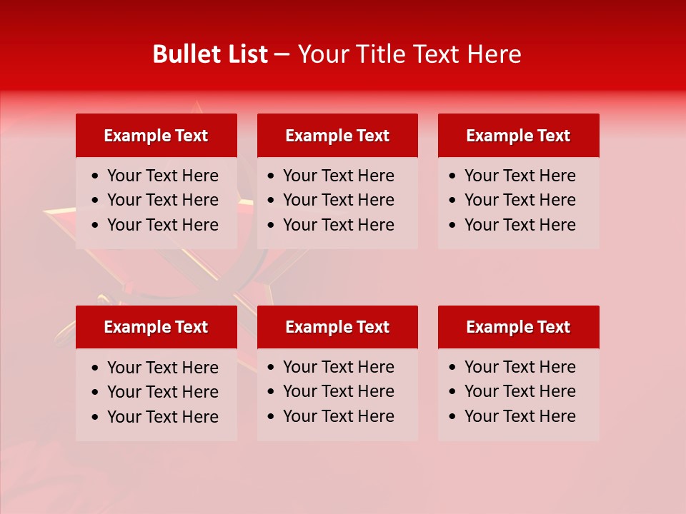 Spy Star Symbol PowerPoint Template