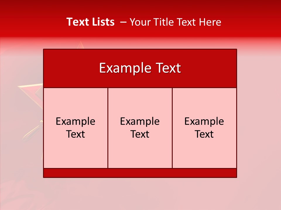 Spy Star Symbol PowerPoint Template