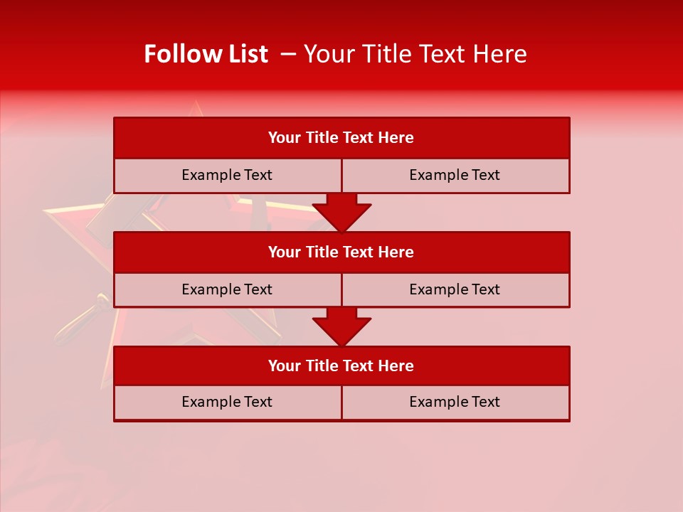 Spy Star Symbol PowerPoint Template