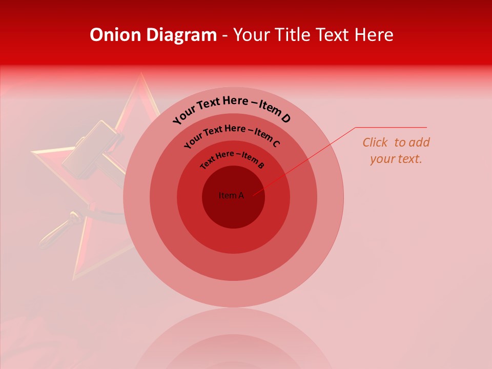 Spy Star Symbol PowerPoint Template