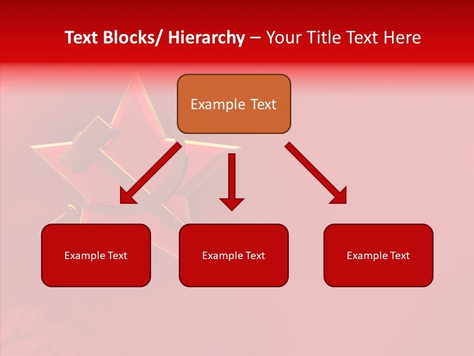 Spy Star Symbol PowerPoint Template