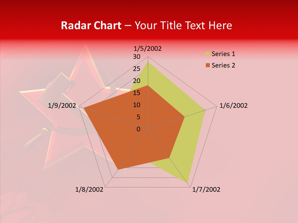 Spy Star Symbol PowerPoint Template
