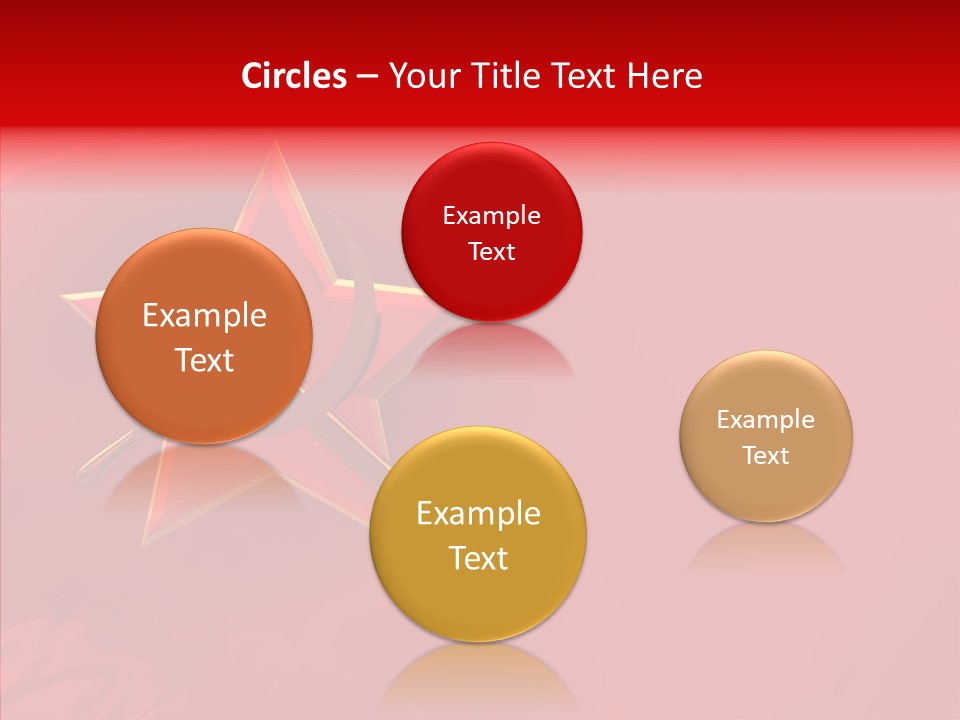 Spy Star Symbol PowerPoint Template