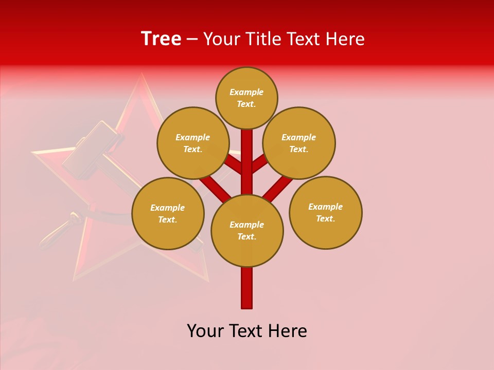 Spy Star Symbol PowerPoint Template