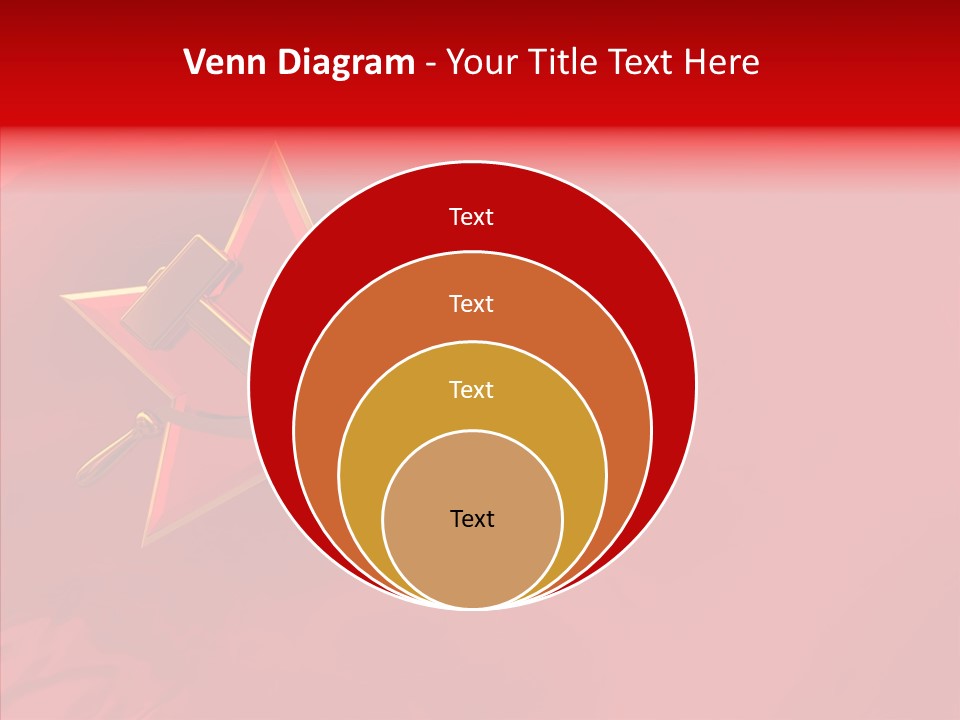 Spy Star Symbol PowerPoint Template
