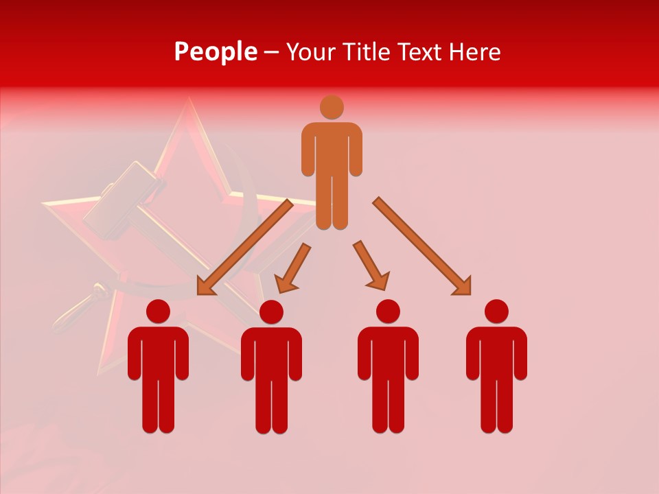 Spy Star Symbol PowerPoint Template