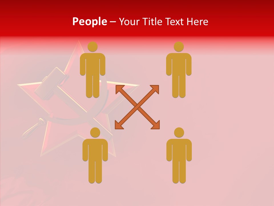 Spy Star Symbol PowerPoint Template