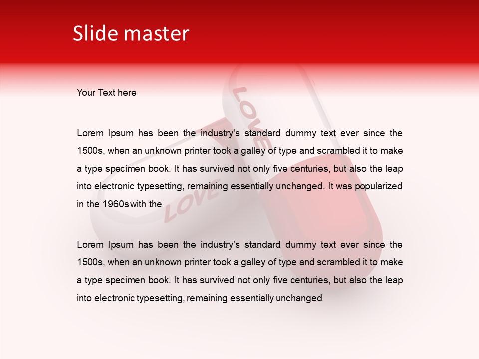 Concept Love Party PowerPoint Template