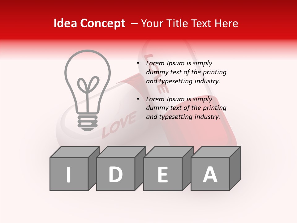 Concept Love Party PowerPoint Template