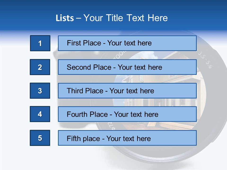 Character Table Corporate PowerPoint Template