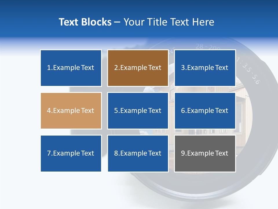 Character Table Corporate PowerPoint Template
