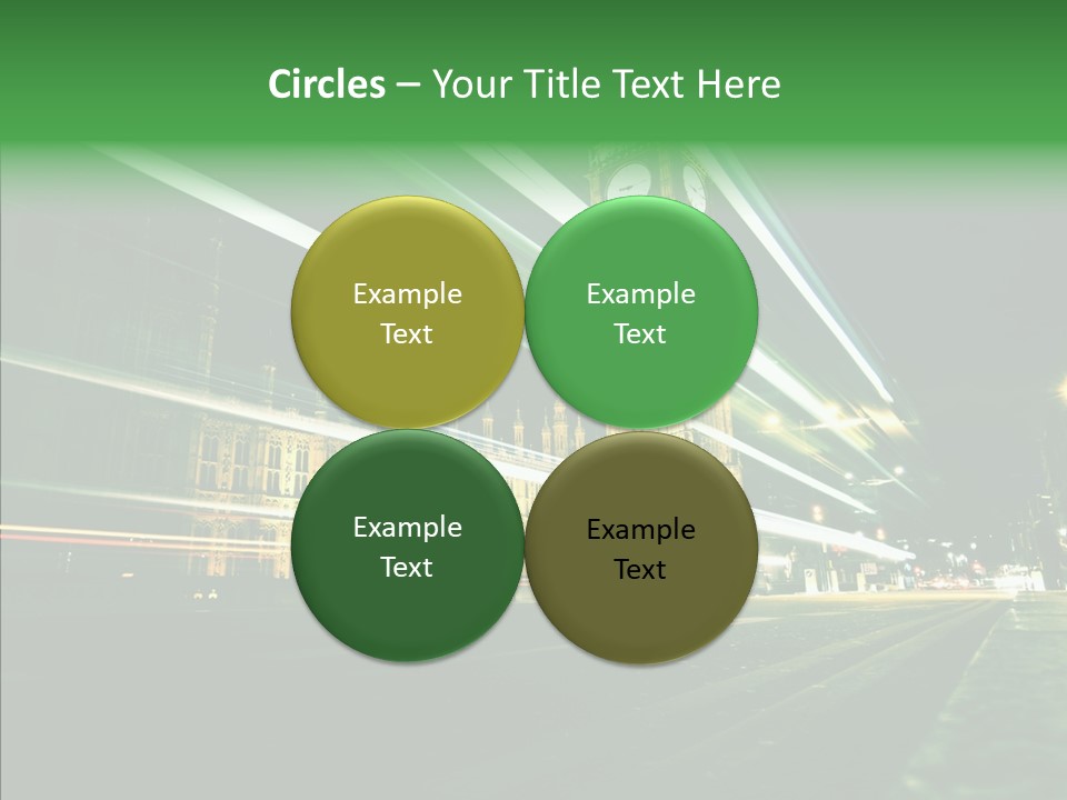 Cloudscape Abstract United PowerPoint Template