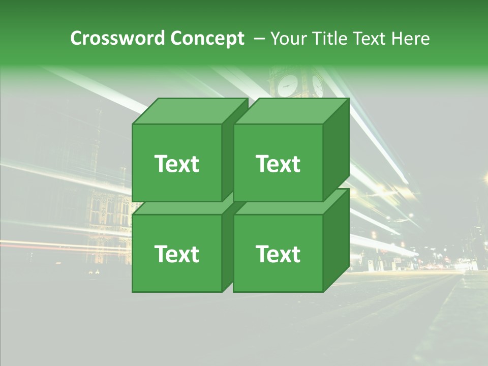 Cloudscape Abstract United PowerPoint Template