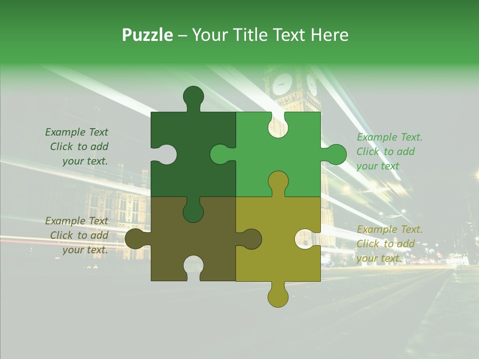 Cloudscape Abstract United PowerPoint Template